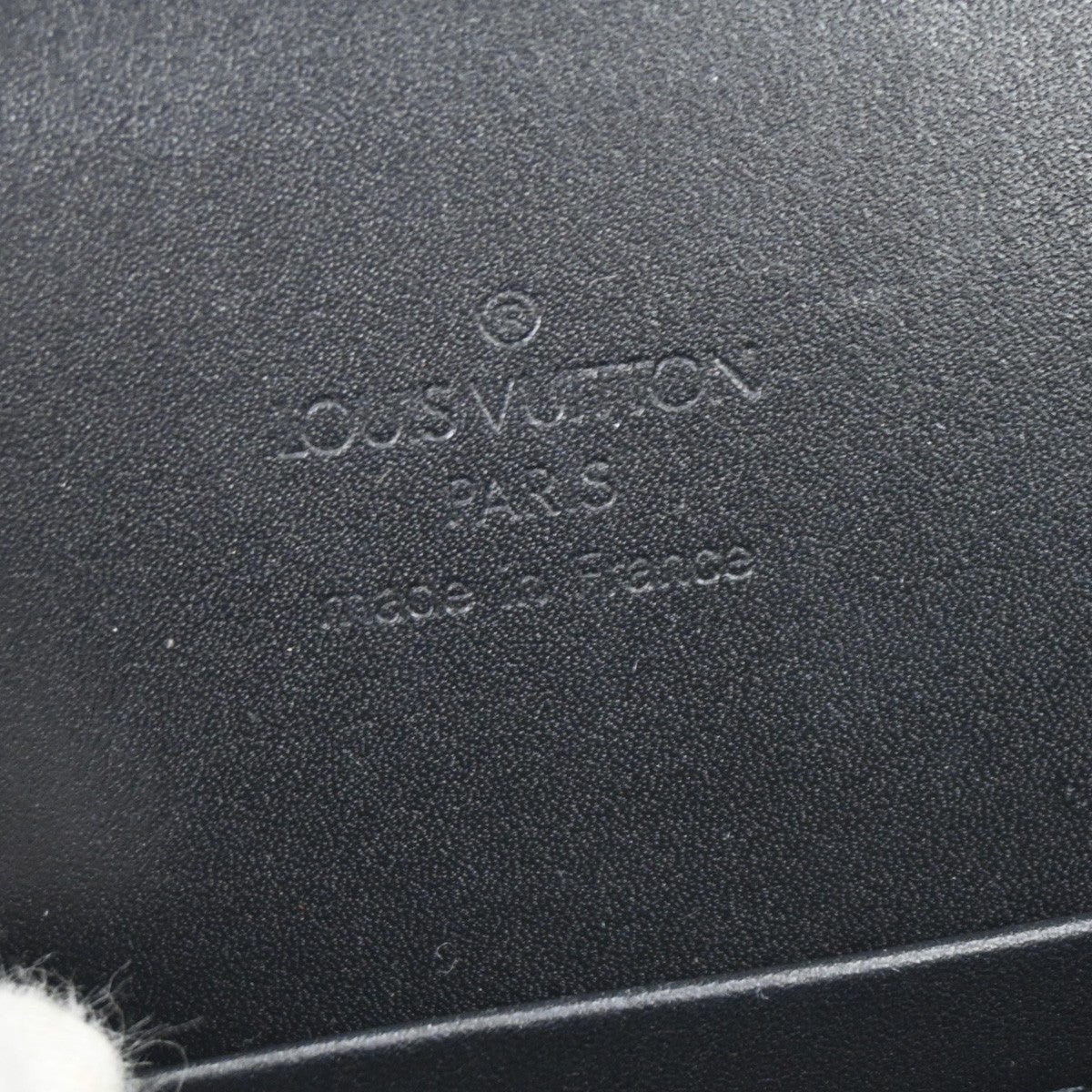 Louis Vuitton Saint Ange Handbag Monogram Satin Black Satin Handbag