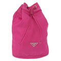 Prada Pochette Nylon Pink Nylon Clutche & Pouche Bag