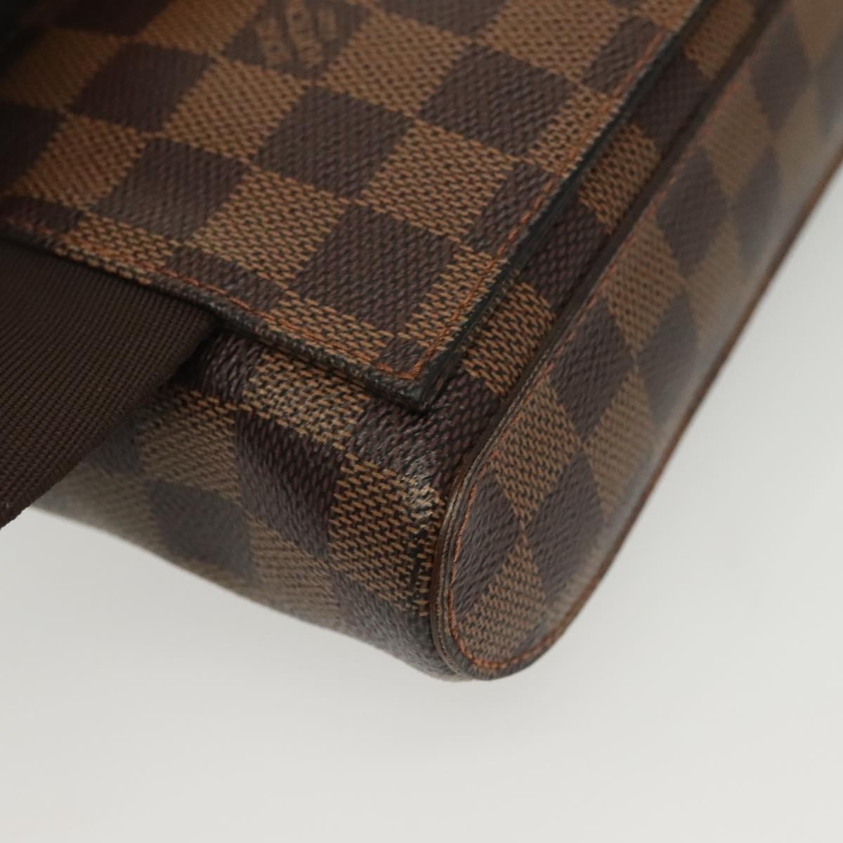 Louis Vuitton Geronimos Waist Bag Damier Brown Canvas Shoulder Bag