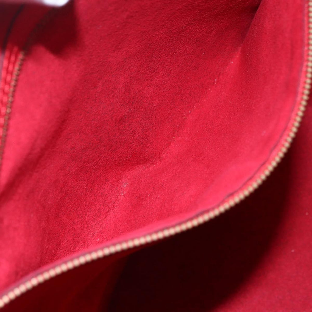 Louis Vuitton Saint Jacques Handbag Epi Leather Red Leather Shoulder Bag