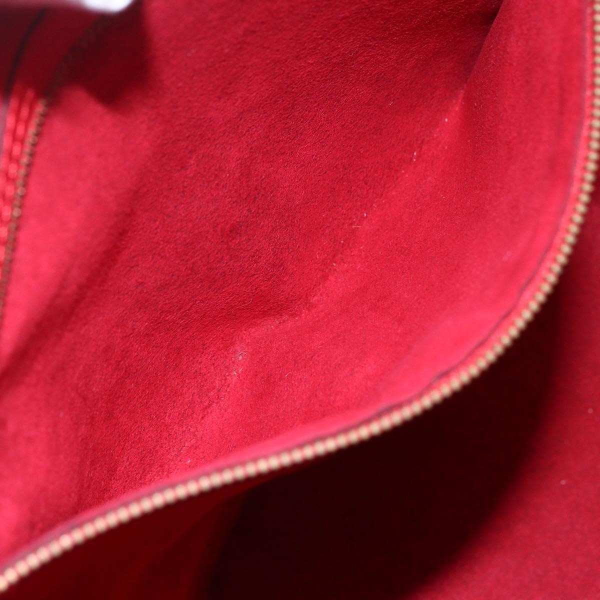 Louis Vuitton Saint Jacques Handbag Epi Leather Red Leather Shoulder Bag