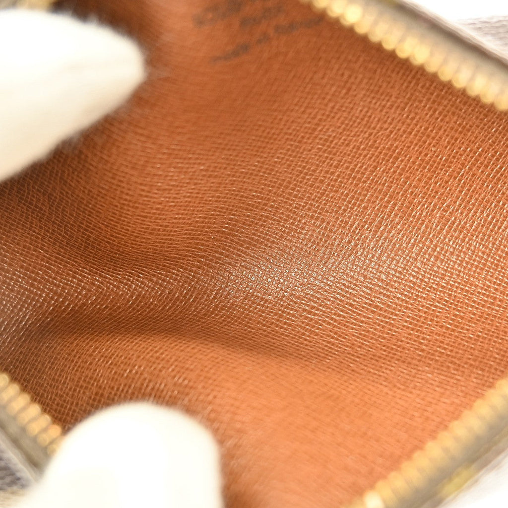 Louis Vuitton Papillon Pochette Monogram Canvas Brown Canvas Clutche & Pouche Bag
