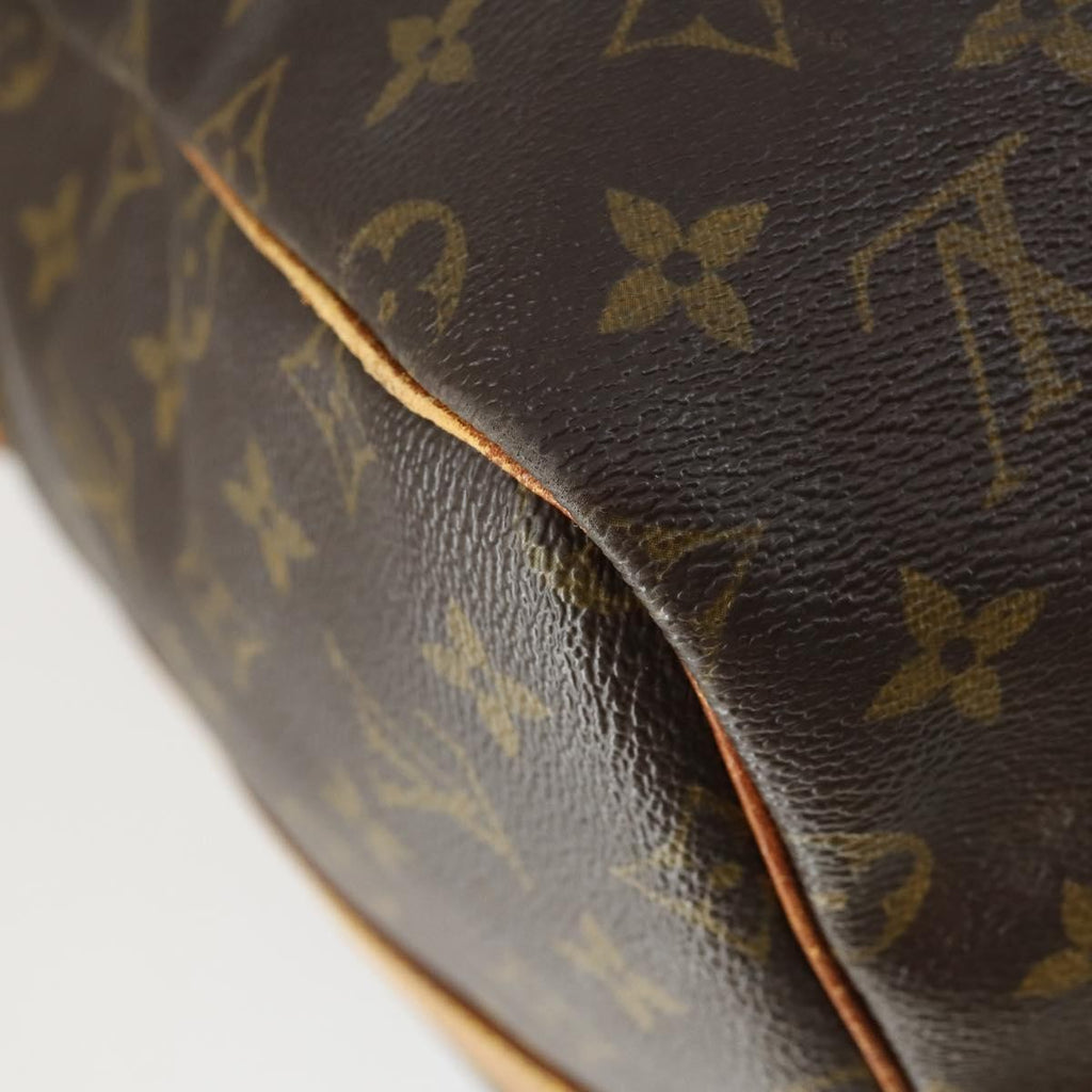 Louis Vuitton Keepall Bandouliere Bag Monogram Canvas Brown Canvas Travel Bag
