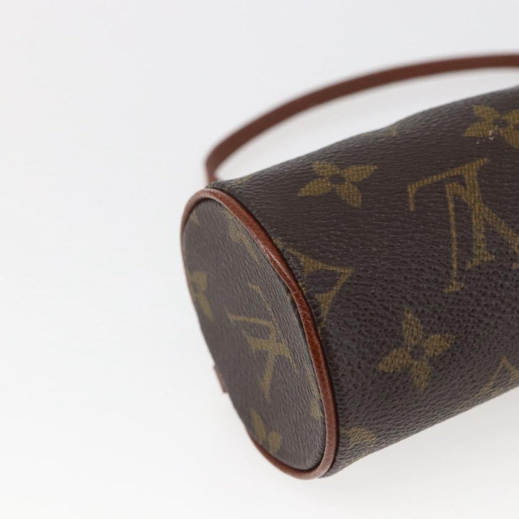 Louis Vuitton Papillon Pochette Monogram Canvas Brown Canvas Clutche & Pouche Bag