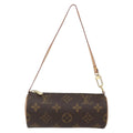 Louis Vuitton Papillon Pochette Monogram Canvas Brown Canvas Clutche & Pouche Bag