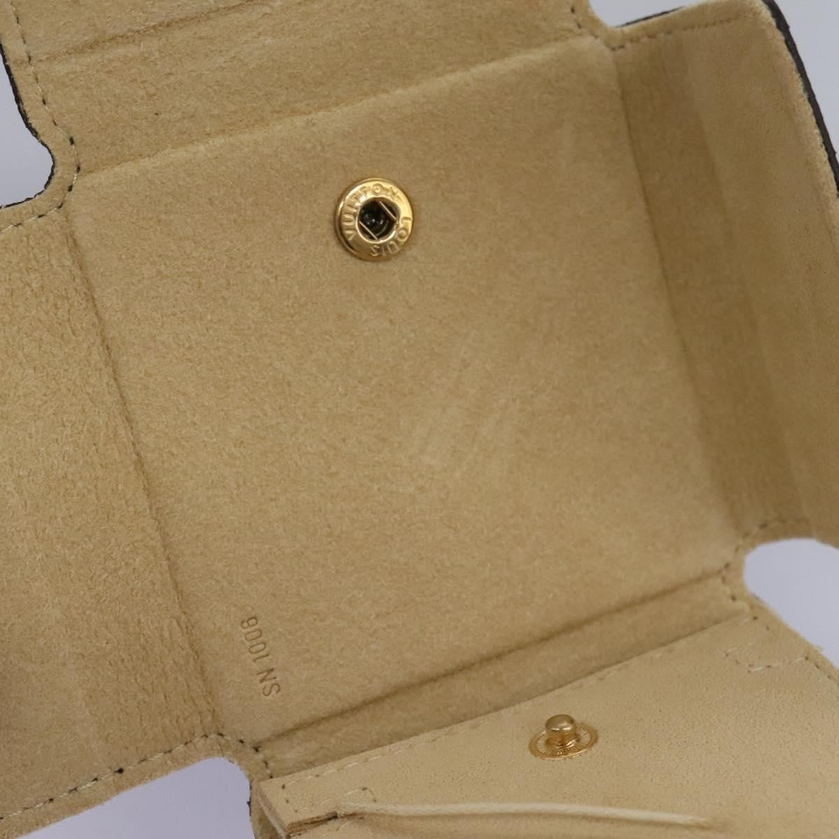 Louis Vuitton Case Jewelry Box Canvas Multicolour Canvas Wallets Accessory