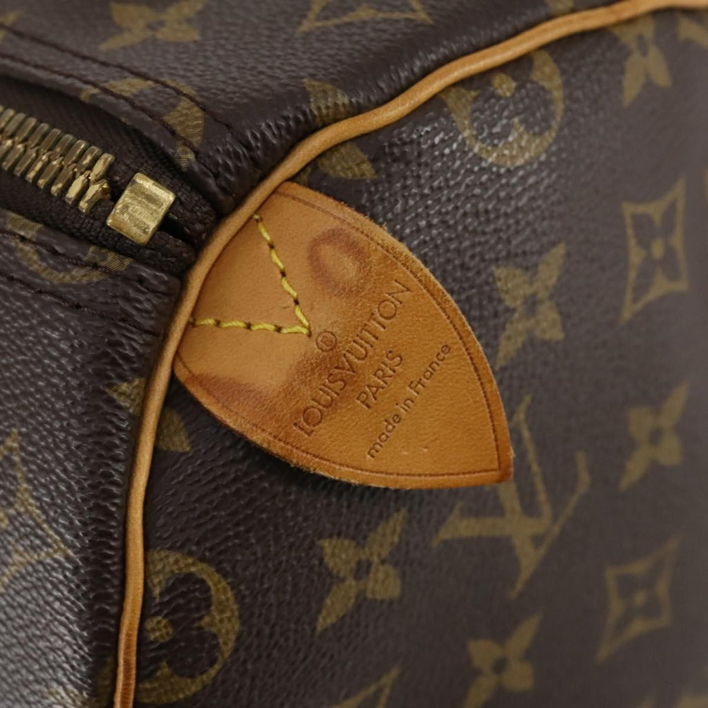 Louis Vuitton Keepall Bag Monogram Canvas Brown Canvas Travel Bag