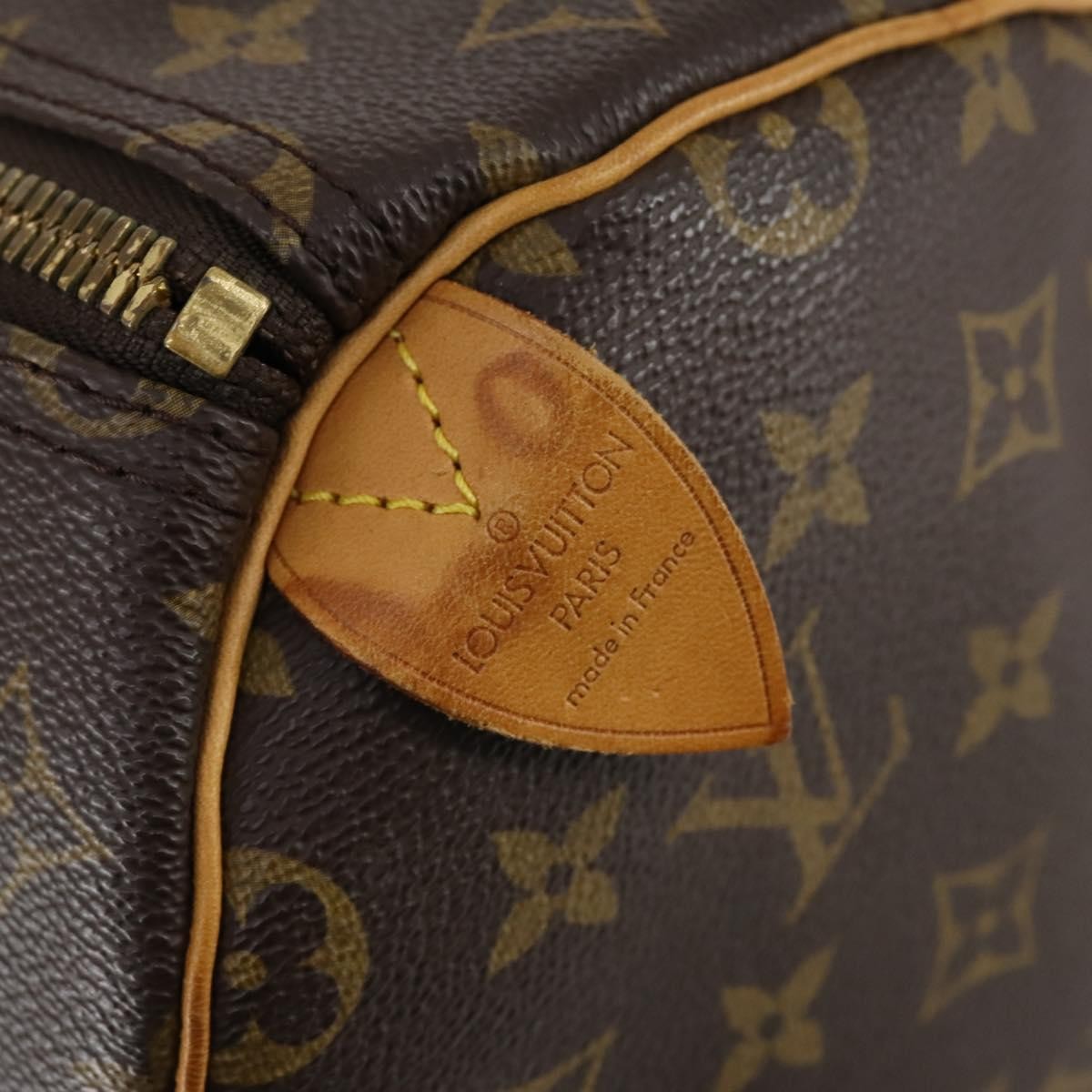Louis Vuitton Keepall Bag Monogram Canvas Brown Canvas Travel Bag