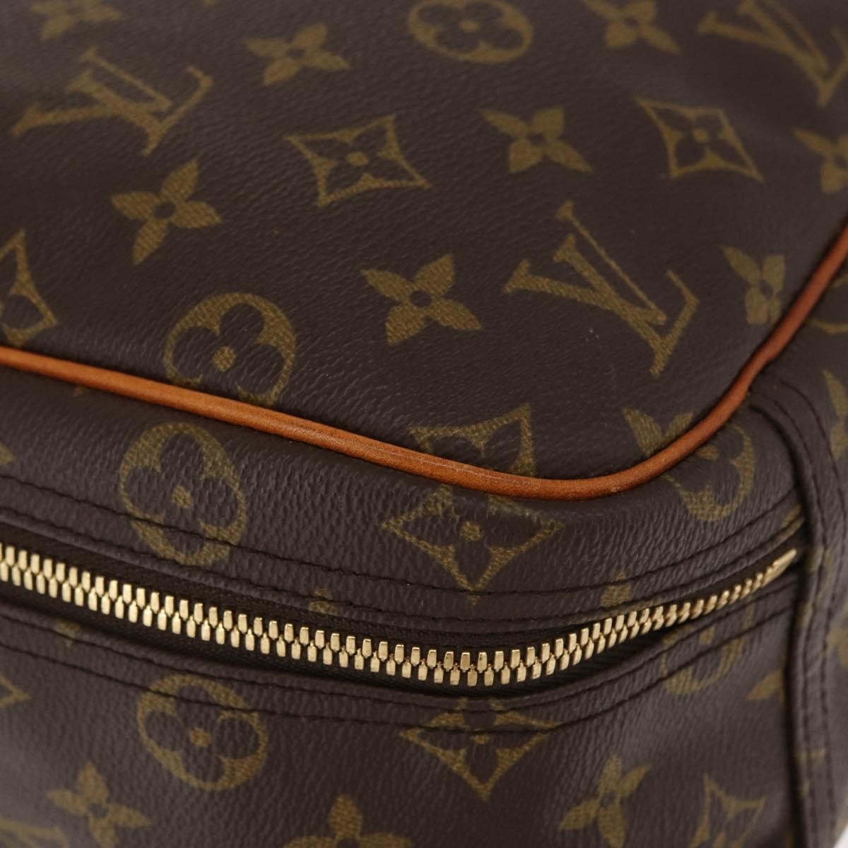 Louis Vuitton Excursion Handbag Monogram Canvas Brown Canvas Handbag