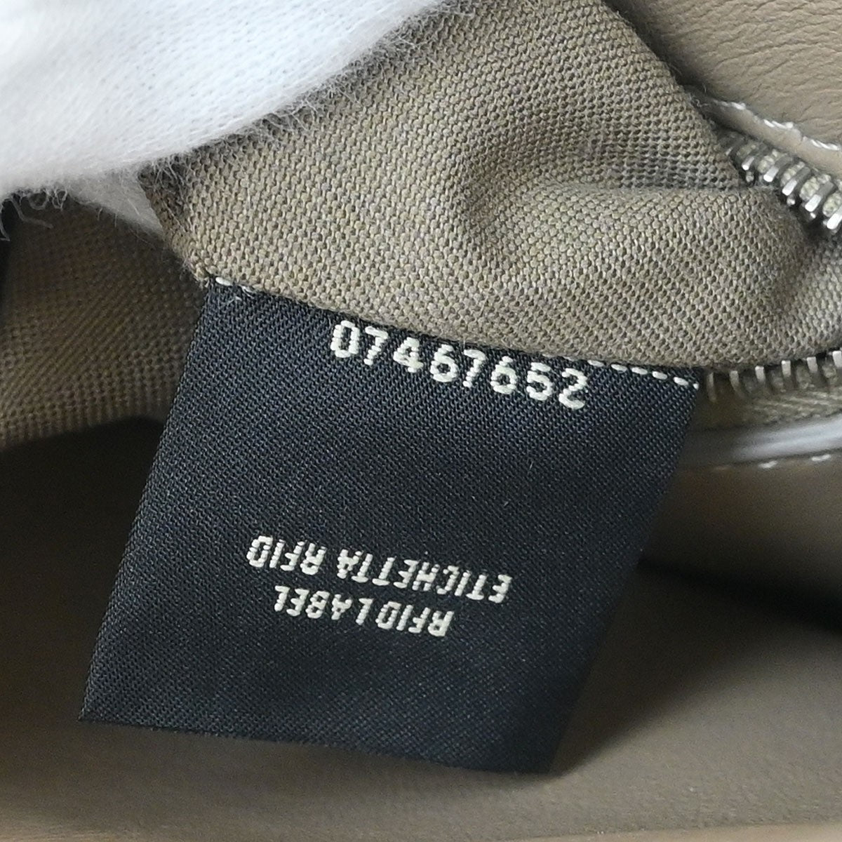 Fendi Peekaboo Bag Leather Gray Leather Handbag