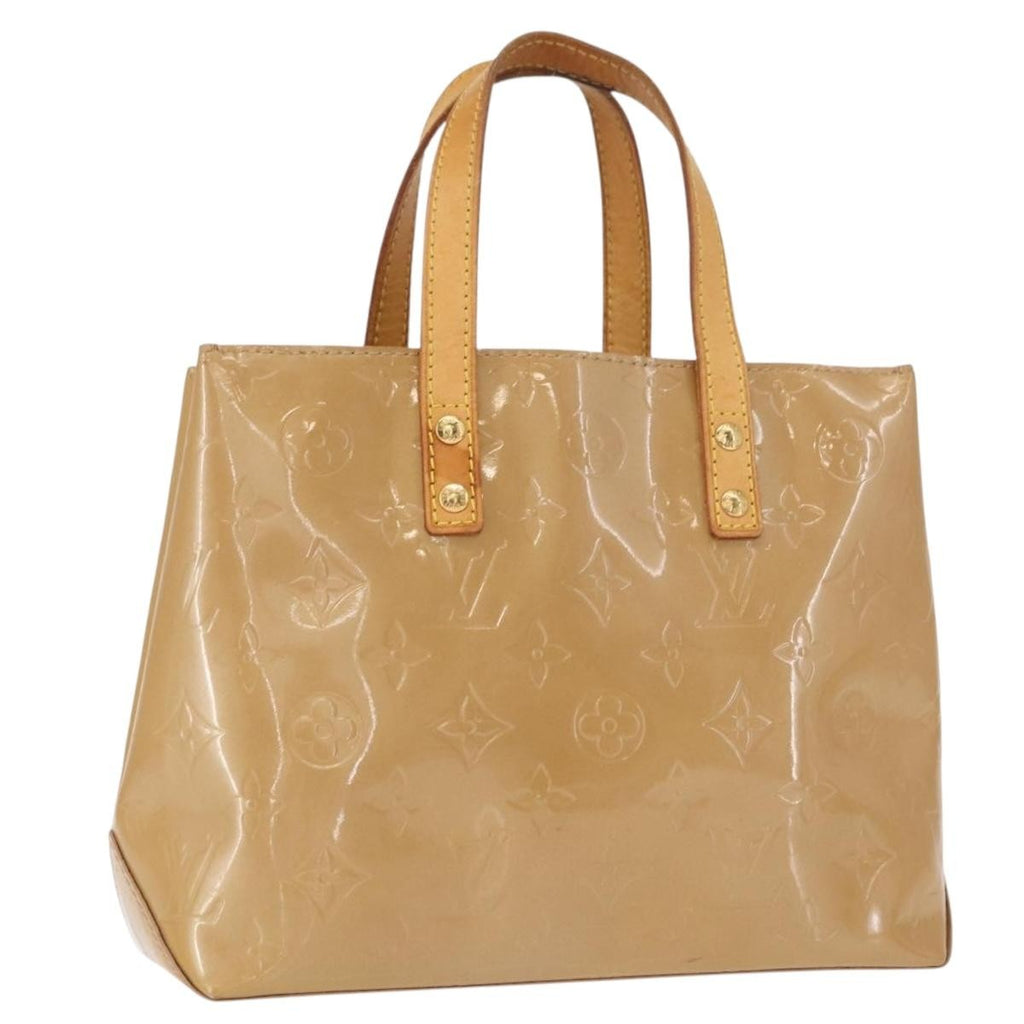 Louis Vuitton Reade Handbag Monogram Vernis Brown Patent_Leather Tote Bag