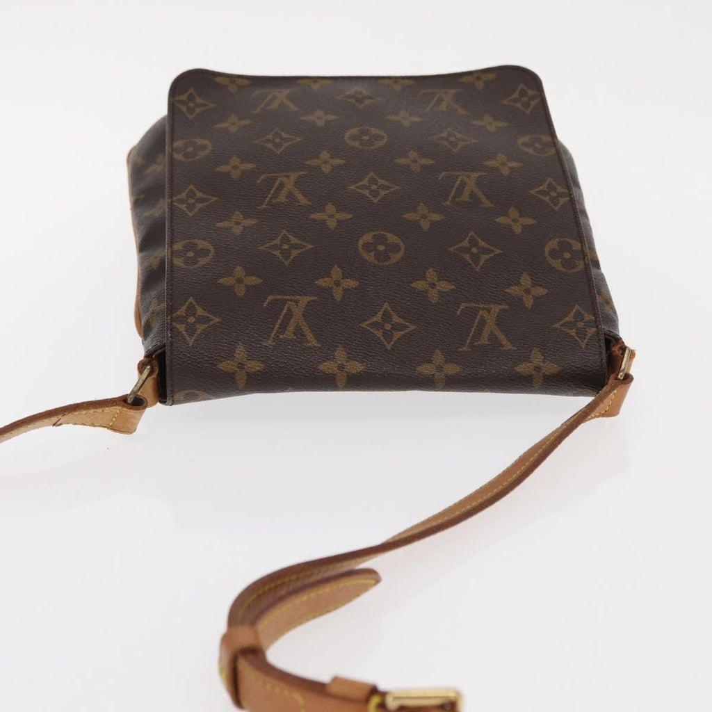 Louis Vuitton Musette Salsa Handbag Monogram Canvas Brown Canvas Shoulder Bag