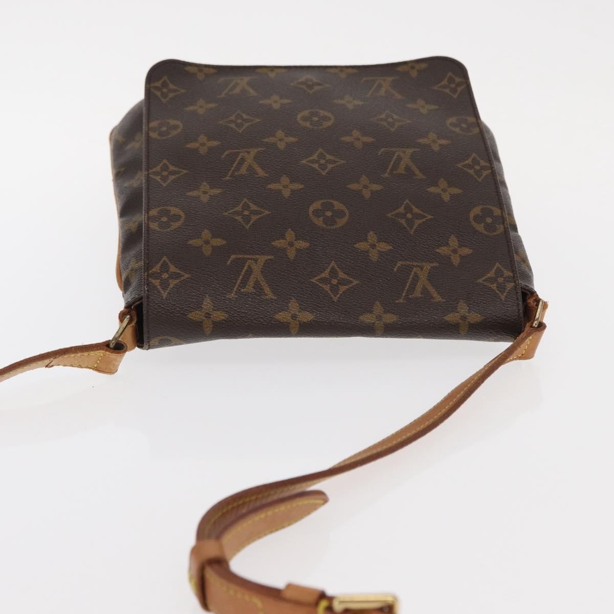 Louis Vuitton Musette Salsa Handbag Monogram Canvas Brown Canvas Shoulder Bag