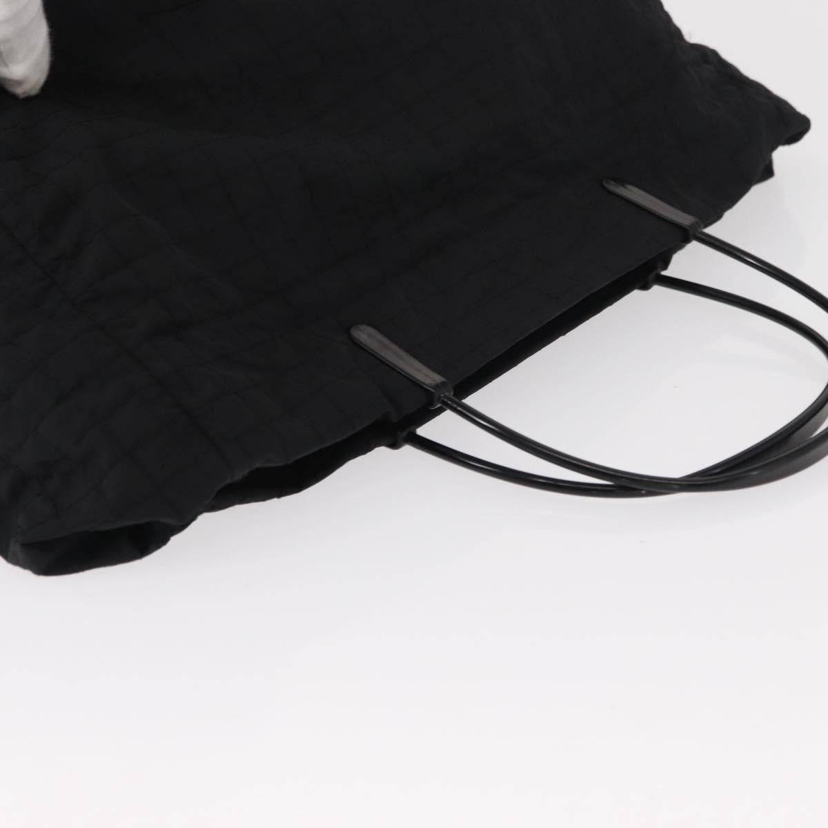 Prada Vintage Handbag Tessuto Black Nylon Handbag