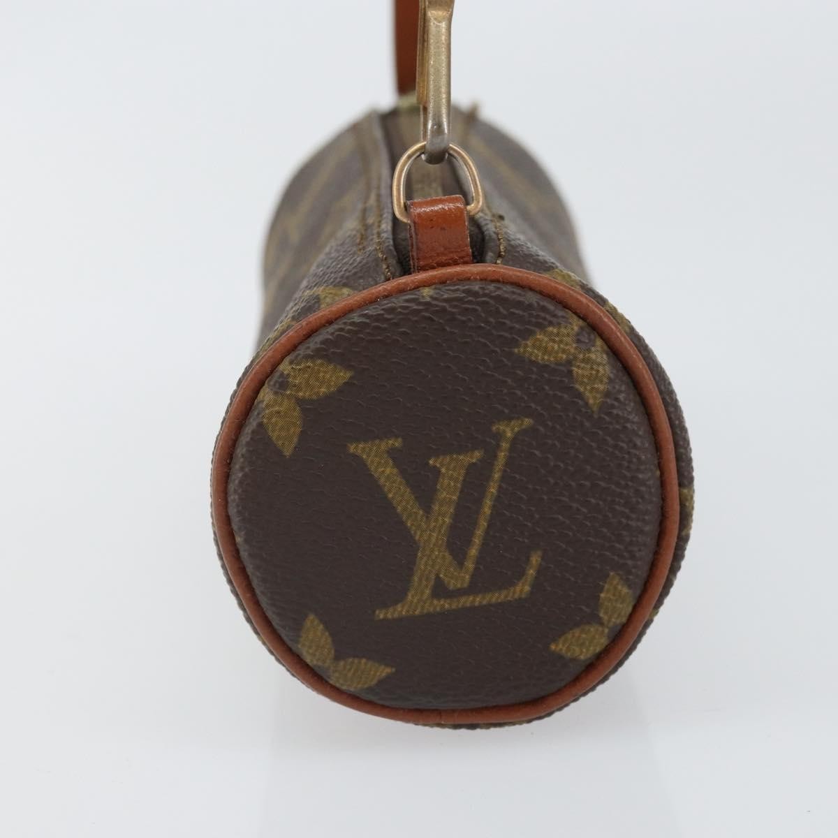 Louis Vuitton Papillon Pochette Monogram Canvas Brown Canvas Clutche & Pouche Bag