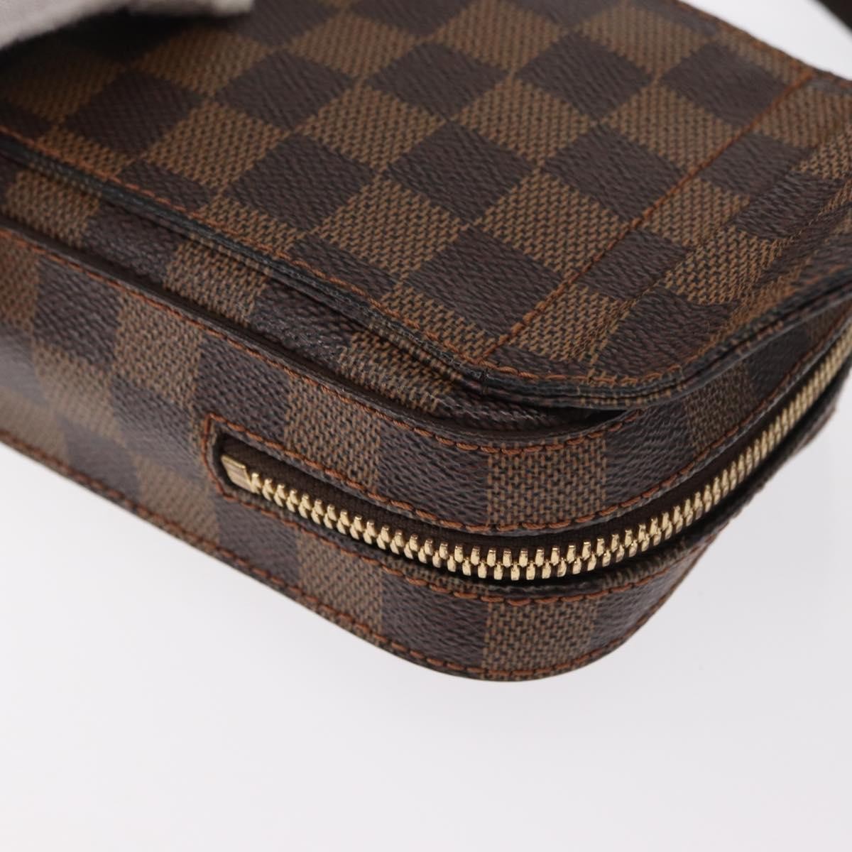 Louis Vuitton Geronimos Waist Bag Damier Brown Canvas Shoulder Bag