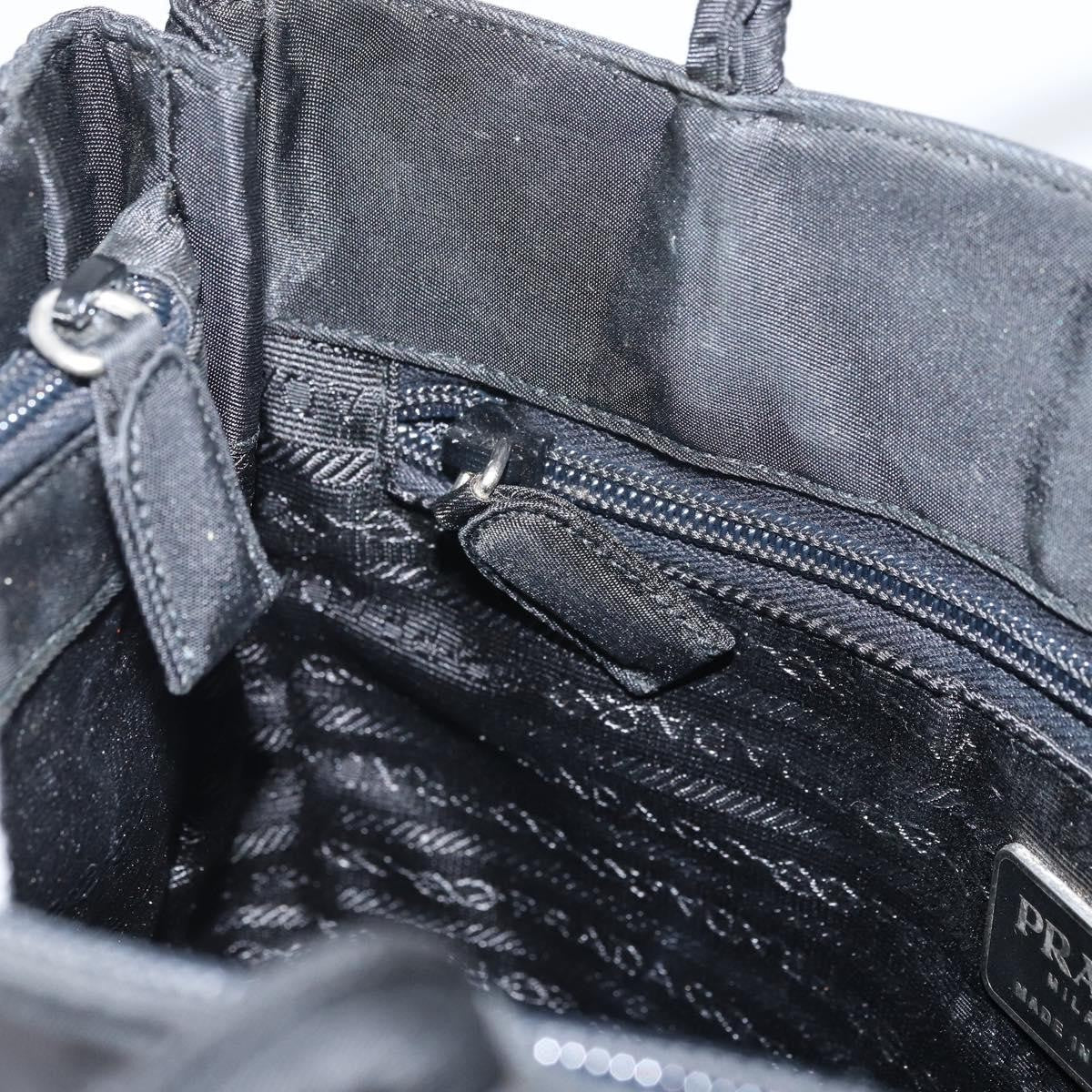 Prada Vintage Tote Nylon Black Nylon Tote Bag Bag