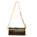 Louis Vuitton Popincourt Shoulder Bag Monogram Canvas Brown Canvas Shoulder Bag