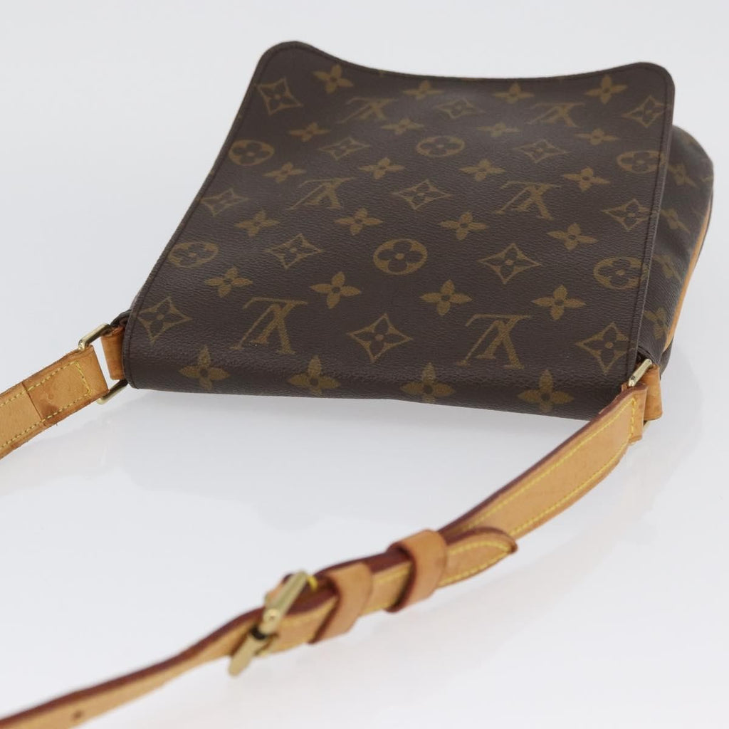 Louis Vuitton Musette Salsa Handbag Monogram Canvas Brown Canvas Shoulder Bag
