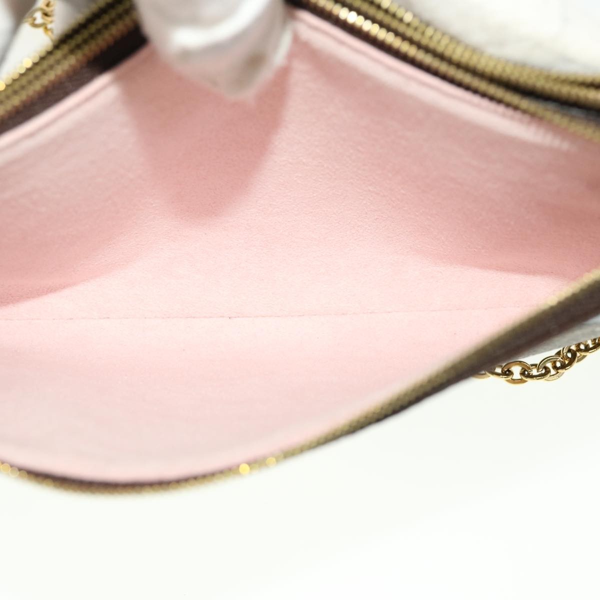 Louis Vuitton Double Zip Pochette Limited Edition Vivienne Xmas Monogram Canvas Brown Canvas Clutche & Pouche Bag