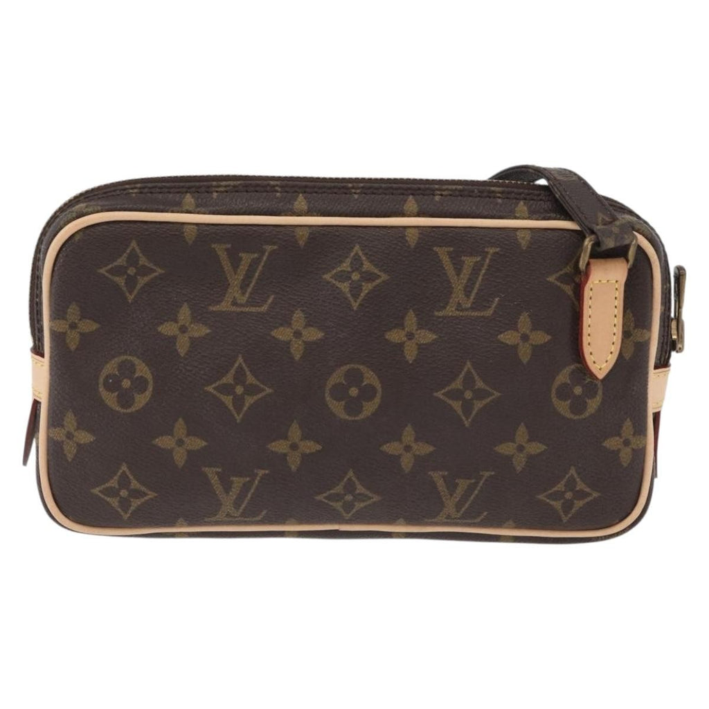 Louis Vuitton Pochette Marly Bandouliere Bag Monogram Canvas Brown Canvas Shoulder Bag