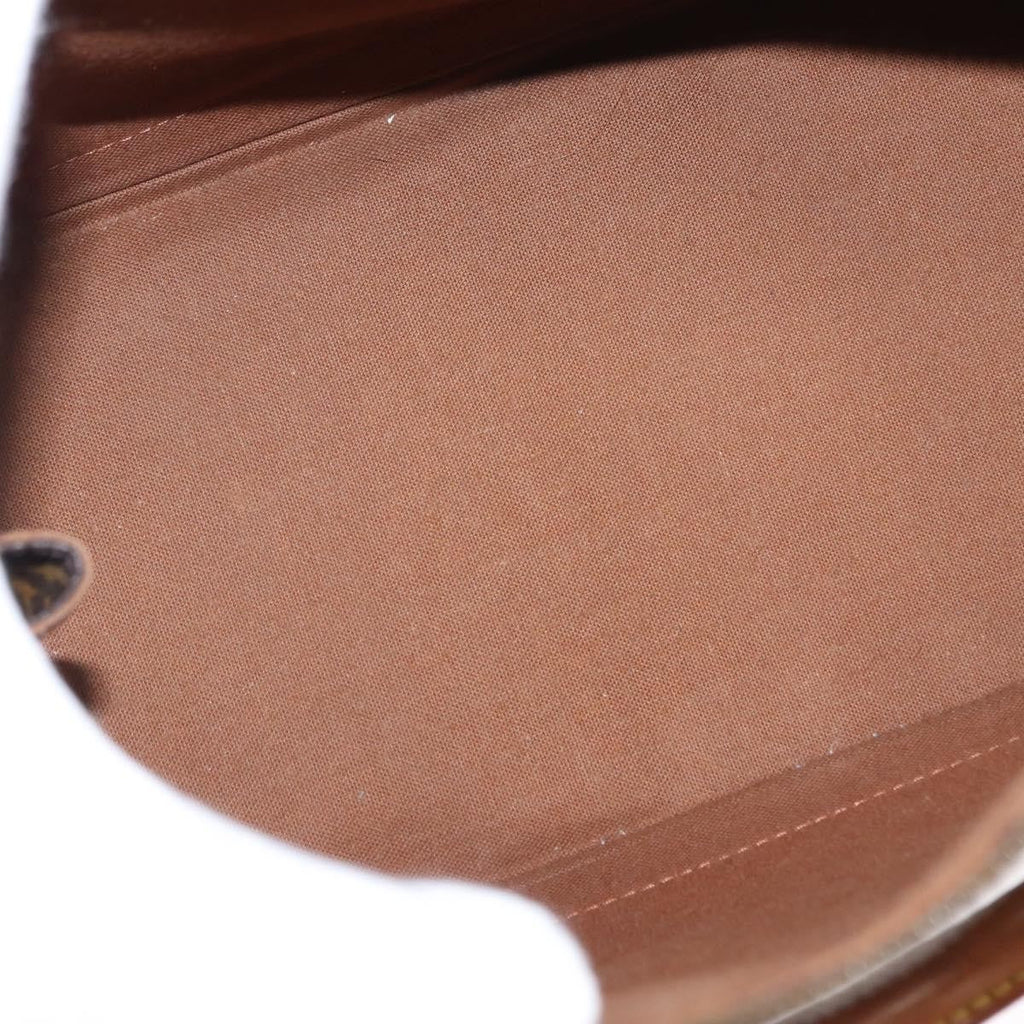 Louis Vuitton Alma Handbag Monogram Canvas Brown Canvas Handbag