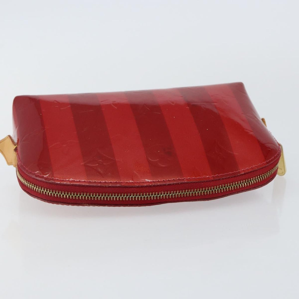 Louis Vuitton Cosmetic Pouch Electric Epi Leather Red Patent_Leather Bag