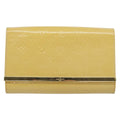 Louis Vuitton Ana Bag Monogram Vernis Yellow Patent_Leather Clutche & Pouche Bag