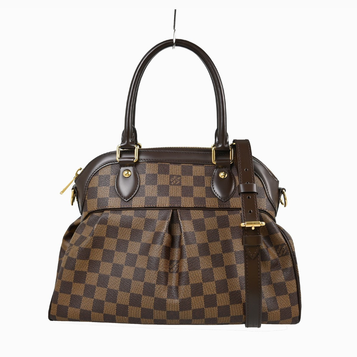 Louis Vuitton Trevi Handbag Damier Brown Canvas Handbag