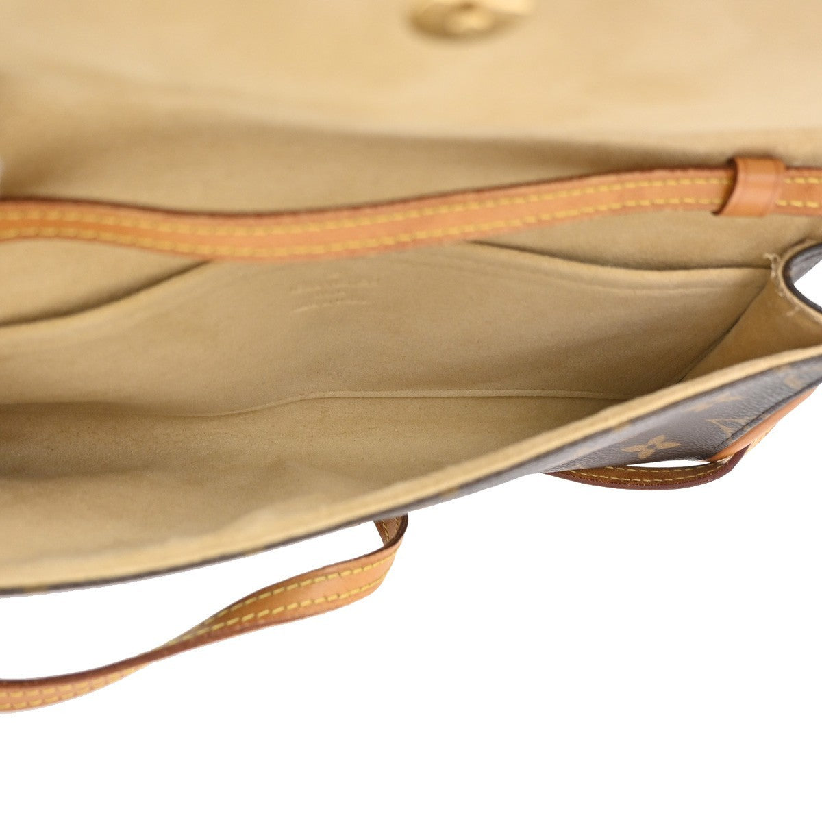 Louis Vuitton Twin Handbag Monogram Canvas Brown Canvas Clutche & Pouche Bag