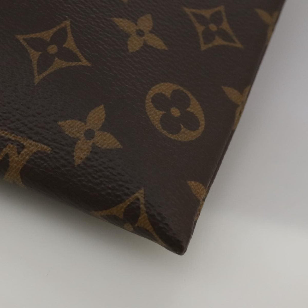 Louis Vuitton Solar Ray A4 Pouch Monogram Canvas Brown Canvas Clutche & Pouche Bag
