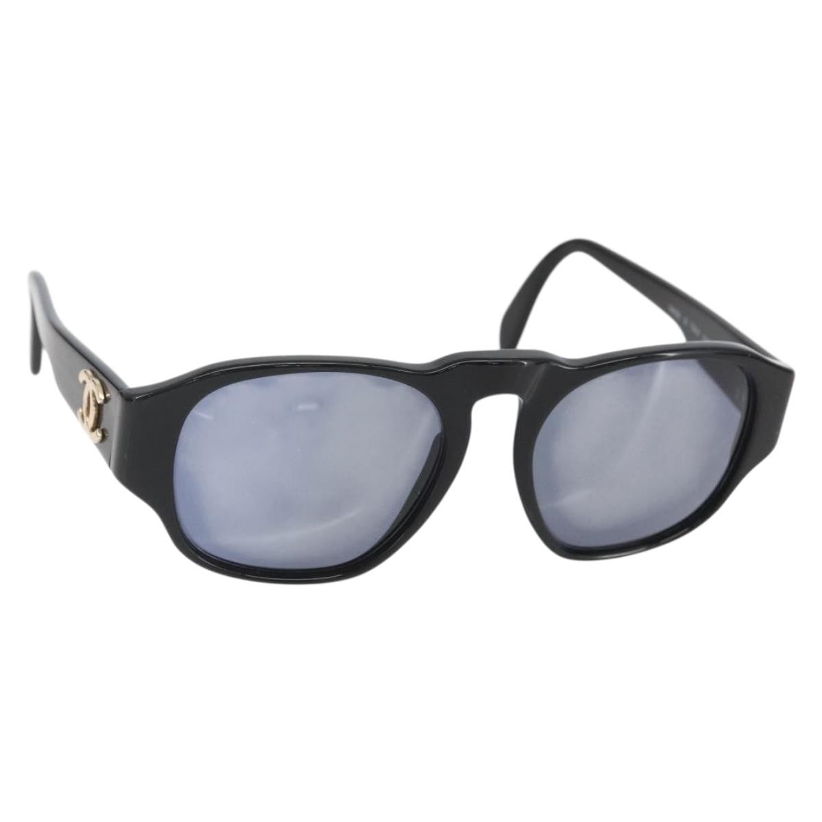 Chanel Logo Cc Sunglasses Plastic Black Plastic Sunglasse Accessory