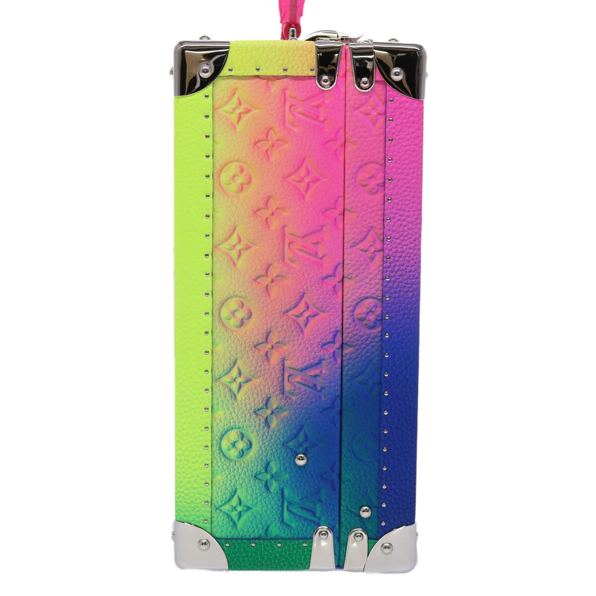Louis Vuitton Cotteville Trunk Limited Edition Illusion Monogram Taurillon Leather Multicolour Pvc Bag