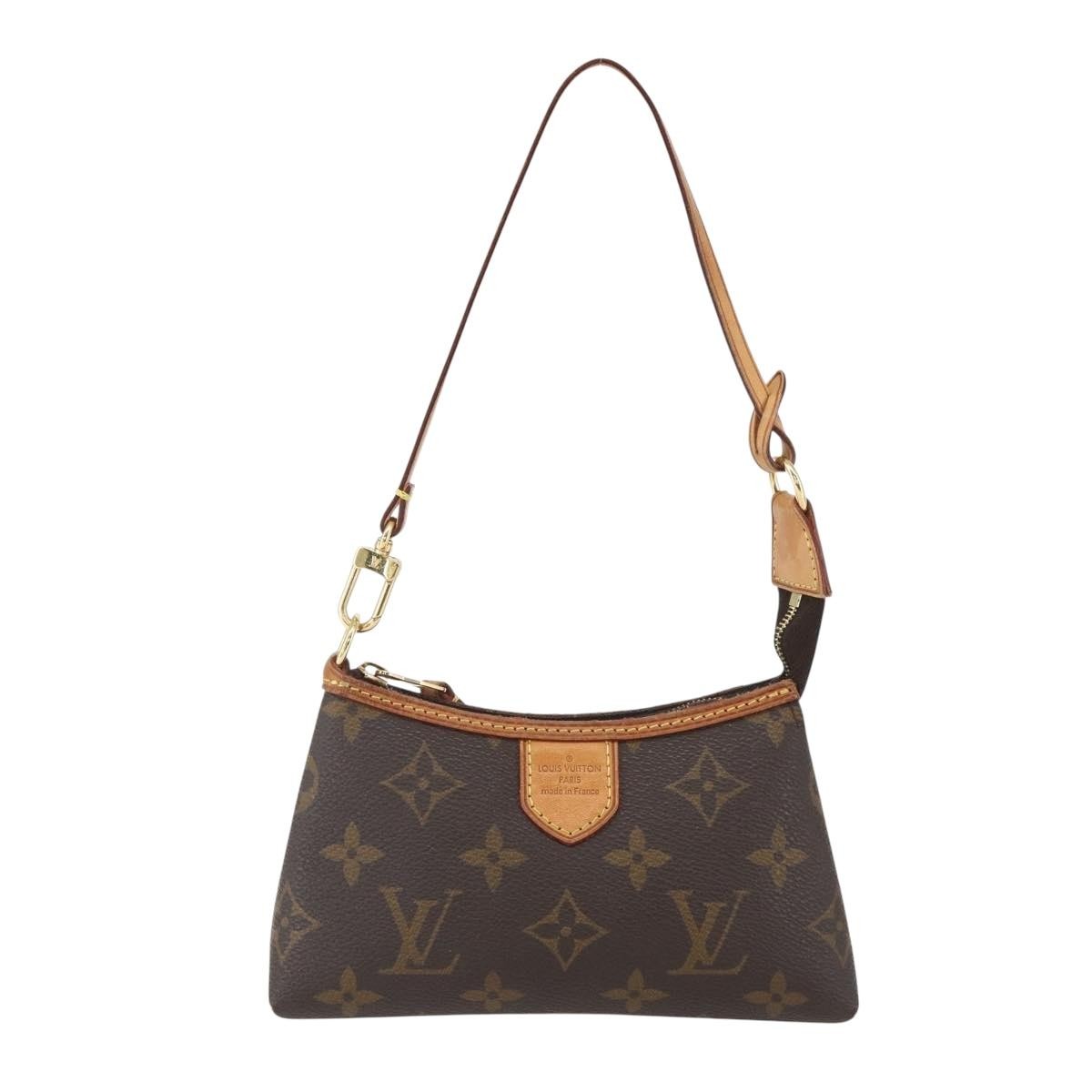 Louis Vuitton Delightful Pochette Monogram Canvas Brown Canvas Clutche & Pouche Bag
