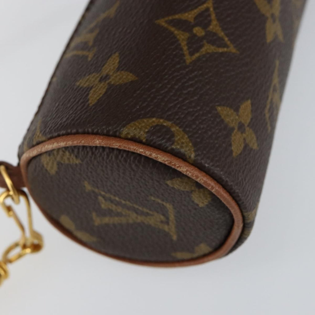 Louis Vuitton Papillon Pochette Monogram Canvas Brown Canvas Clutche & Pouche Bag