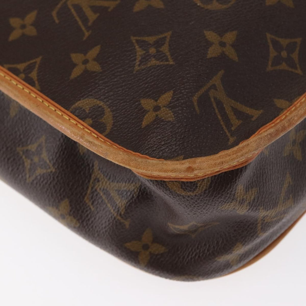 Louis Vuitton Bosphore Messenger Bag Monogram Canvas Brown Canvas Shoulder Bag