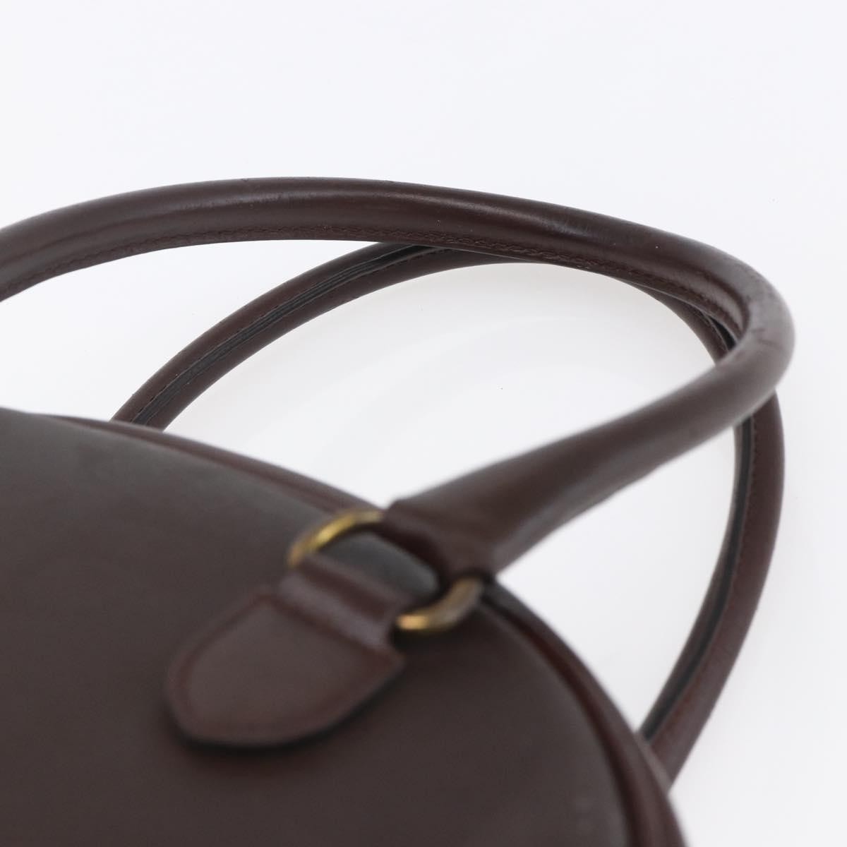 Christian Dior Vintage Trotter Handbag Canvas Brown Pvc Handbag (Pre-Owned)