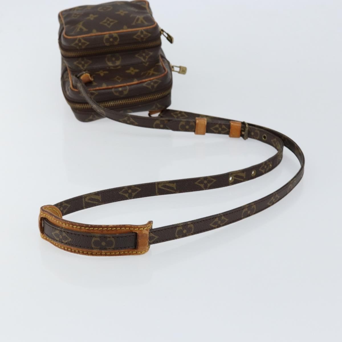 Louis Vuitton Amazone Bag Monogram Canvas Brown Canvas Shoulder Bag