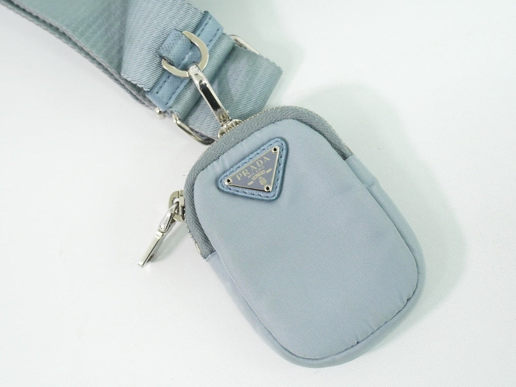 Prada Re-Edition 2005 Shoulder Bag Tessuto Blue Nylon Shoulder Bag Bag