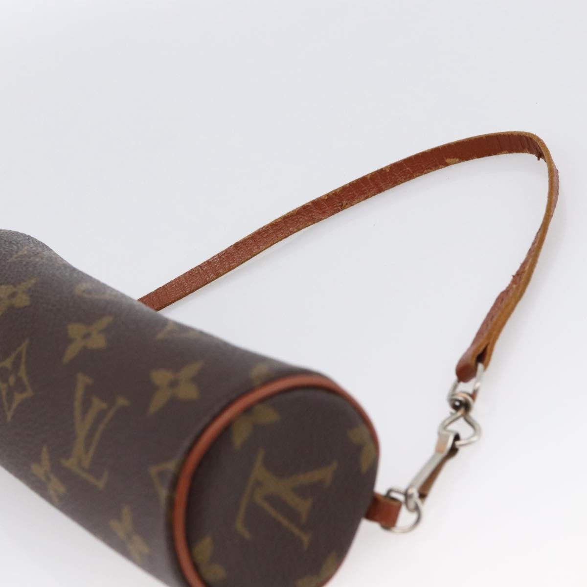 Louis Vuitton Papillon Pochette Monogram Canvas Brown Canvas Clutche & Pouche Bag