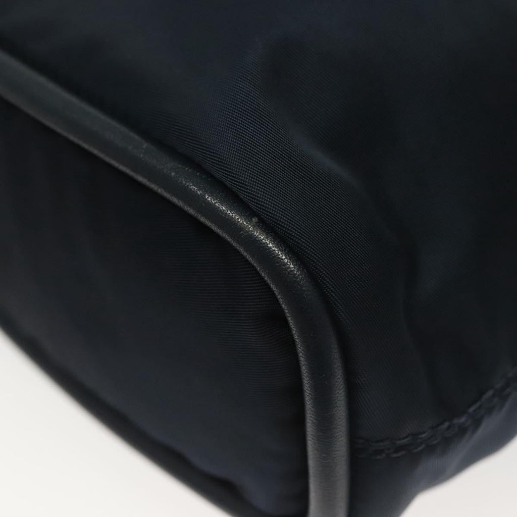 Celine Handbag Nylon Navy Nylon Handbag