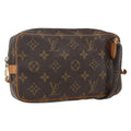 Louis Vuitton Pochette Marly Bandouliere Bag Monogram Canvas Brown Canvas Clutche & Pouche Bag