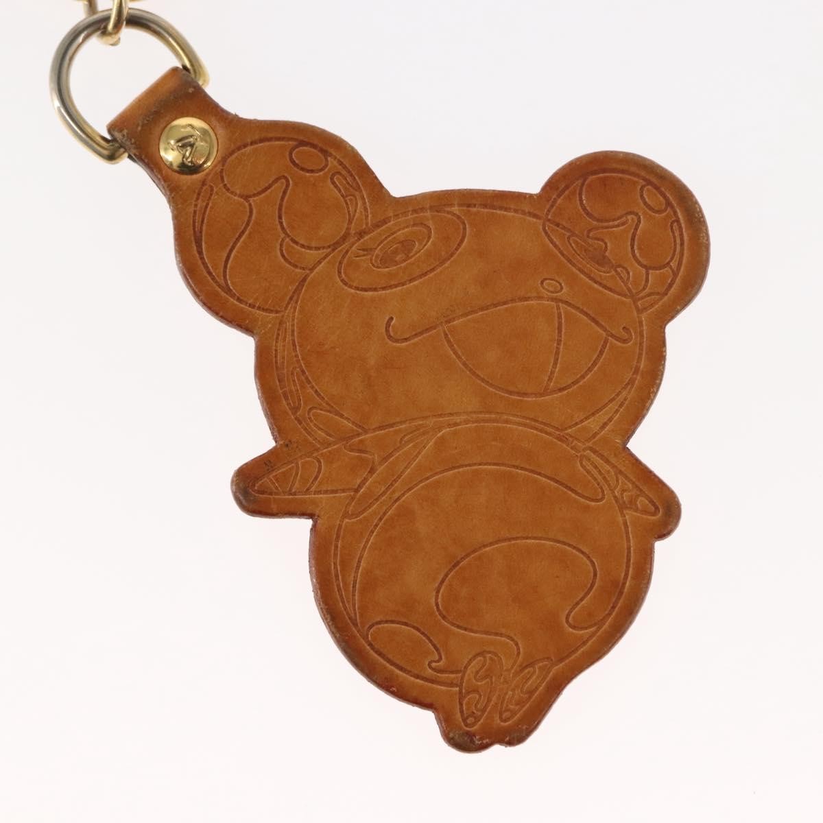 Louis Vuitton Murakami Panda Bag Charm And Keychain Vachetta Leather Beige Leather Charms And Keychains Accessory