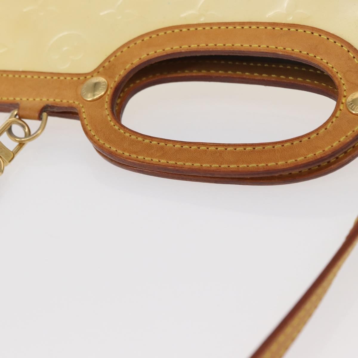 Louis Vuitton Roxbury Drive Handbag Monogram Vernis Yellow Patent_Leather Handbag