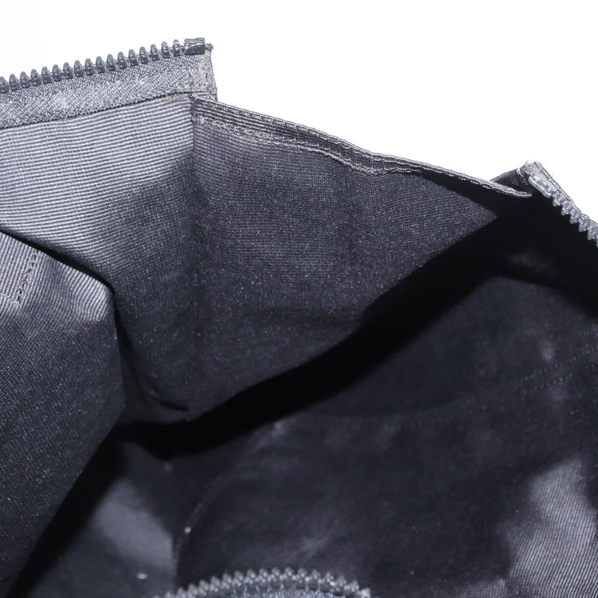 Fendi Vintage Convertible Logo Weekender Nylon Black Nylon Tote Bag Bag