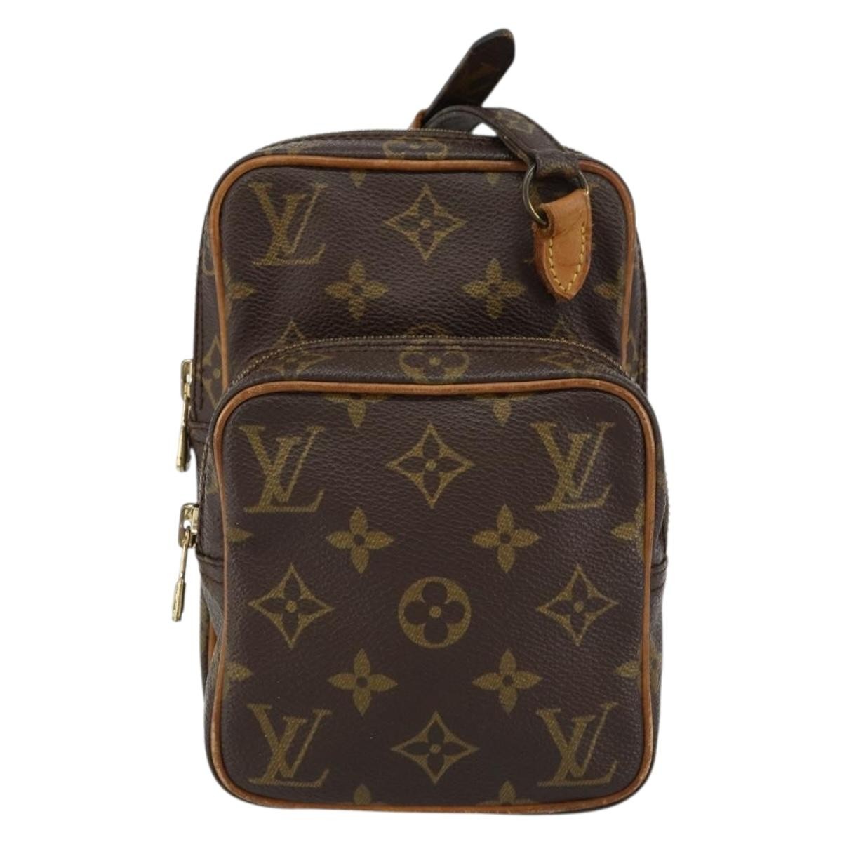 Louis Vuitton Amazone Bag Monogram Canvas Brown Canvas Shoulder Bag