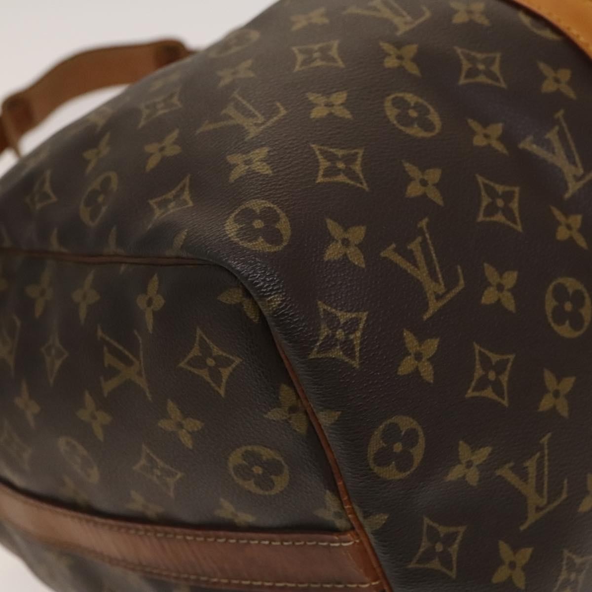 Louis Vuitton Keepall Bandouliere Bag Monogram Canvas Brown Canvas Travel Bag