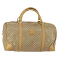 Celine Travel Duffle Bag Triomphe Coated Canvas Beige Canvas Travel Bag Bag