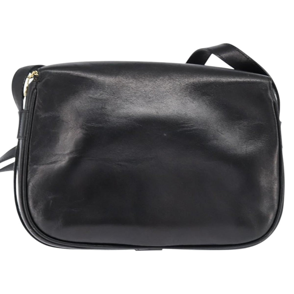 Celine Shoulder Bag Leather Black Leather Shoulder Bag Bag