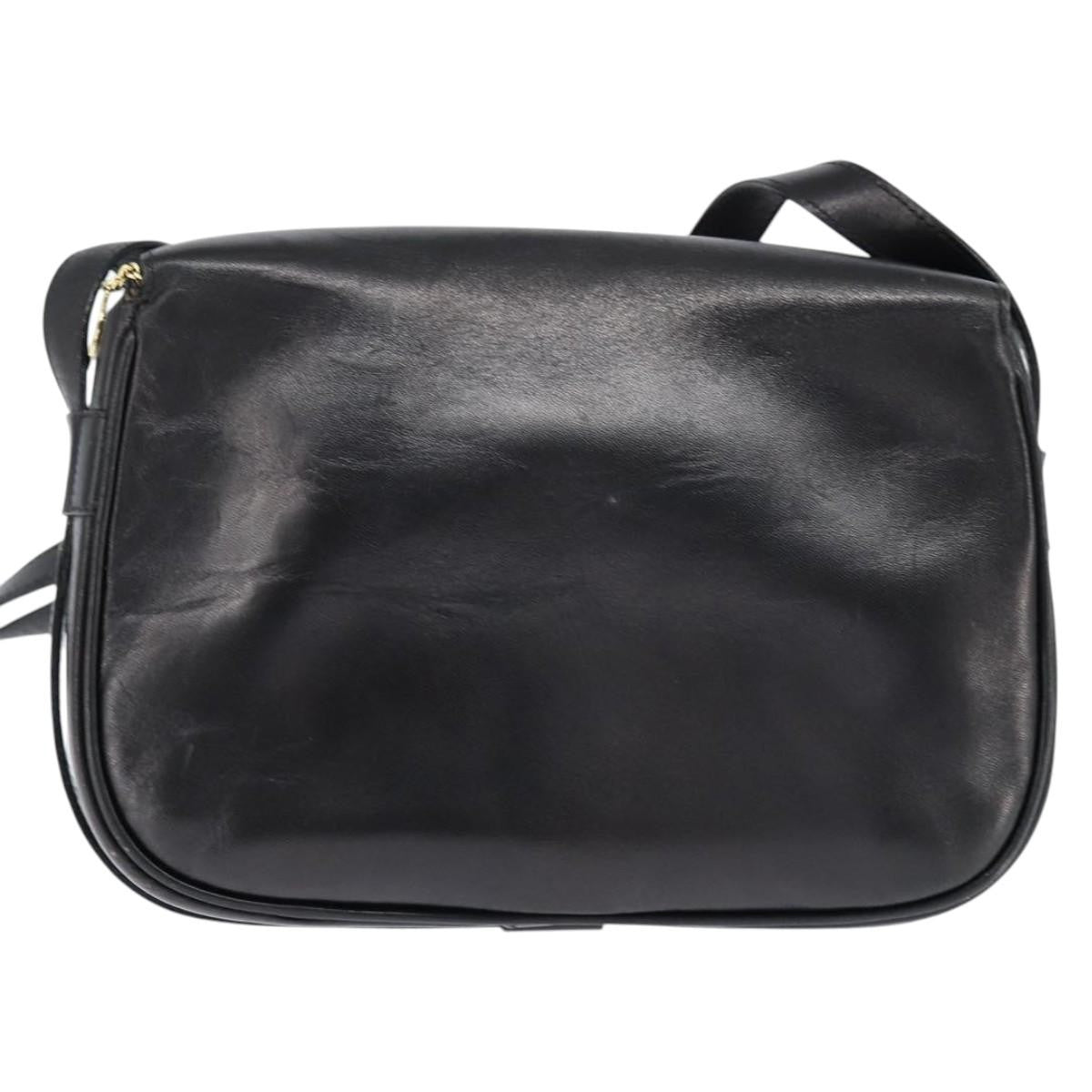 Celine Shoulder Bag Leather Black Leather Shoulder Bag Bag
